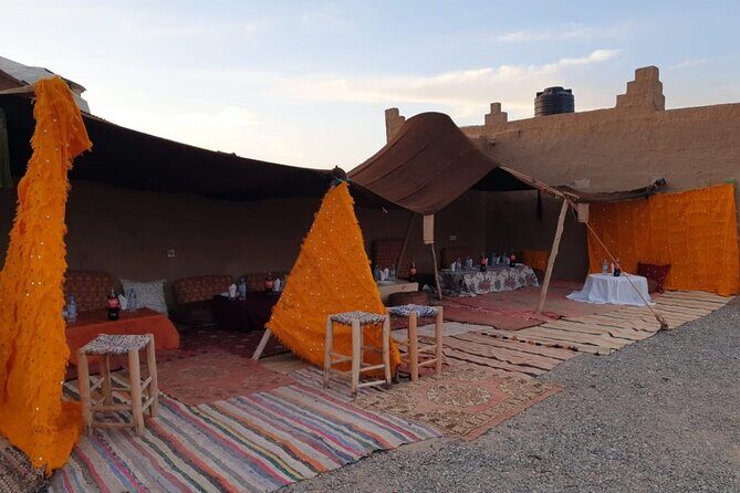 Quad and Dromedary with Dinner Show in Agafay Desert - Moroccan Dinner: Authentic Flavors and Folk Music