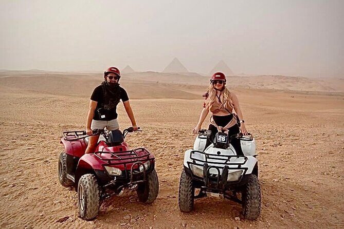 Quad Bike , Lunch and Camel Ride Private Tours from Cairo Giza Hotel - Real Traveler Experiences