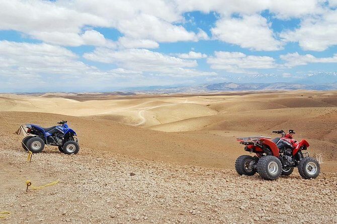 Quad biking excursion in The Desert Of Agafay & Lalla takerkoust - The Itinerary in Detail