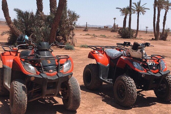 Quad ride at the desert of the Palmeraie of Marrakech - The Scenic Ride: Landscapes and Authentic Views