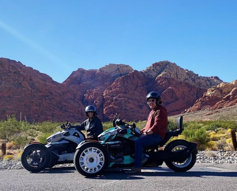Red Rock Canyon: Private Guided Trike Tour! - The Itinerary Breakdown