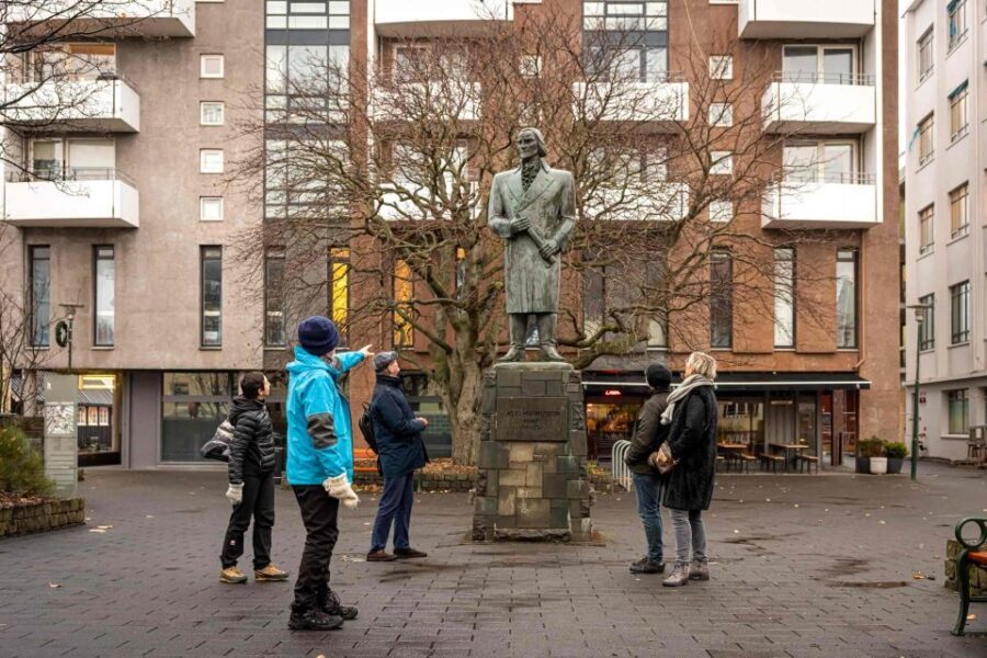 Reykjavik: Sightseeing Walking Tour with a Viking - What You’ll See and Do