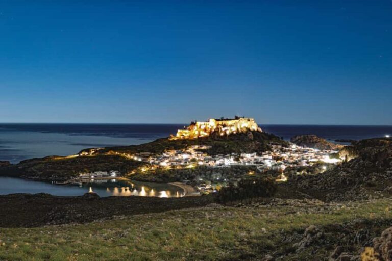 Rhodes: Lindos by night - Bus tour with free time to explore - What to Expect During the Tour