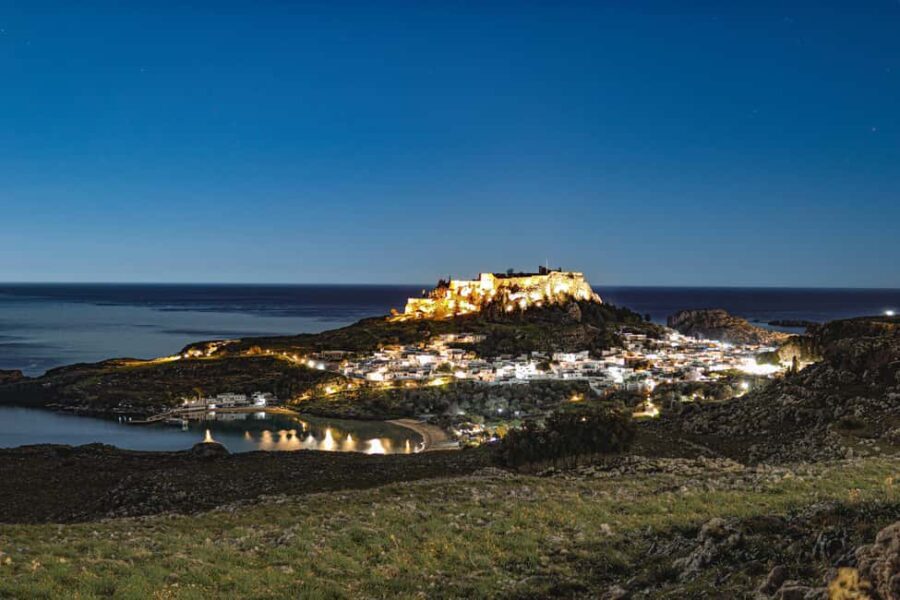 Rhodes: Lindos by night - Bus tour with free time to explore - What to Expect During the Tour