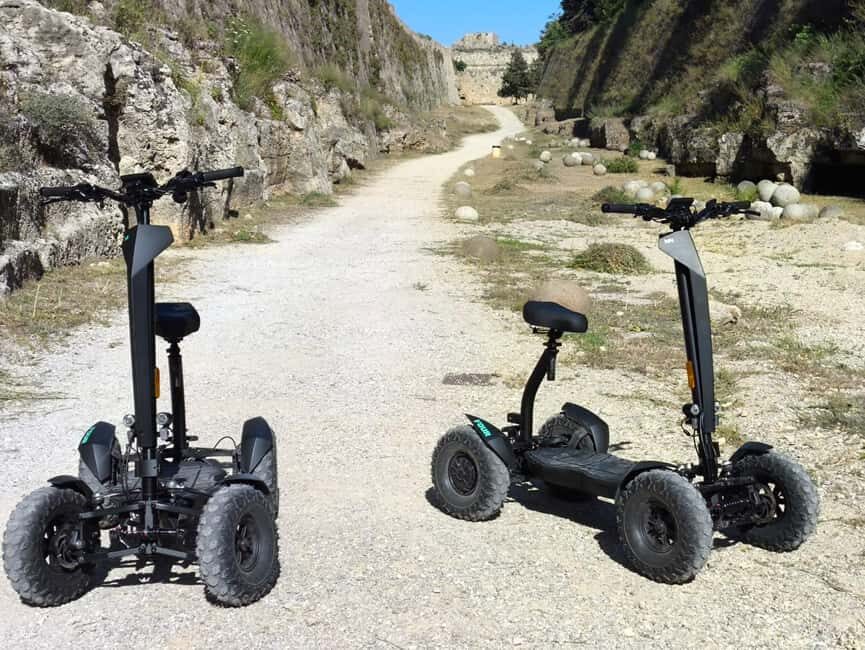 Rhodes: Old city route small - ATV Tour - Scenic Rides and Photo Opportunities