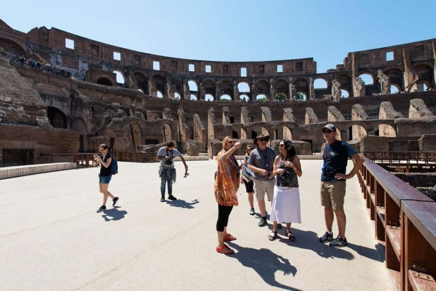 Rome: Colosseum Arena Floor, Forum, and Trevi Fountain Tour - Timing and Duration