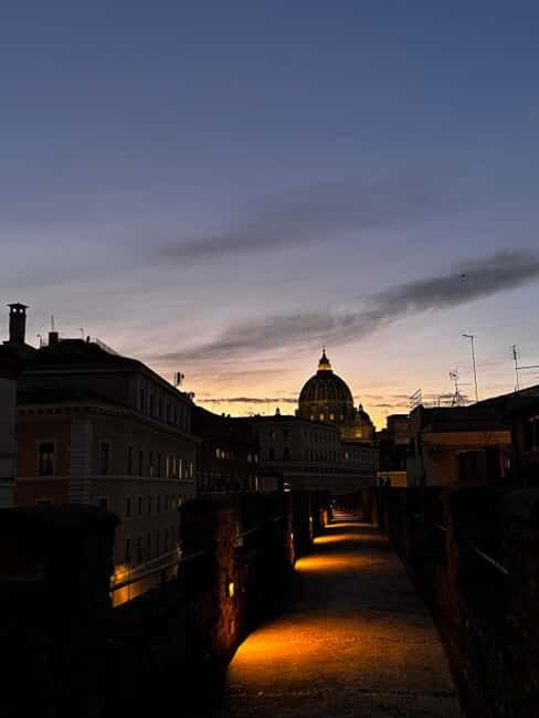 Rome: Evening Tour of Passetto di Borgo and Audio Guide App - The Itinerary: What to Expect on This Evening Tour