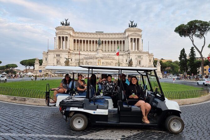 Rome Golf Cart Tour from Villa Borghese Gardens - Practical Details and Tips