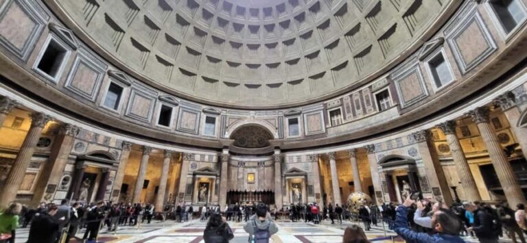 Rome: Pantheon Priority Entry Tickets with Interactive App - The Itinerary and What to Expect