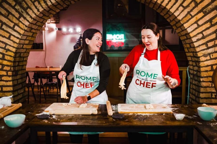 Rome: Pasta Class with 3 Spritz or Tiramisu by the Colosseum - The Itinerary: What You’ll Actually Do