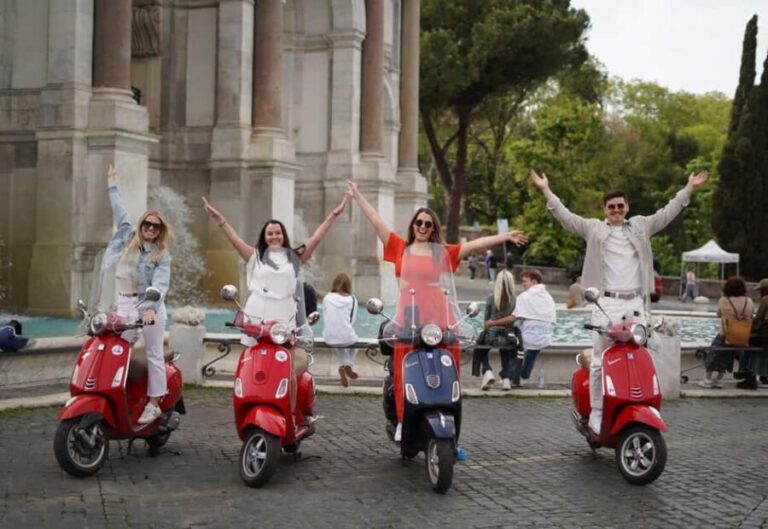Rome: Photography service by Vespa Scooter - The Itinerary: What to Expect