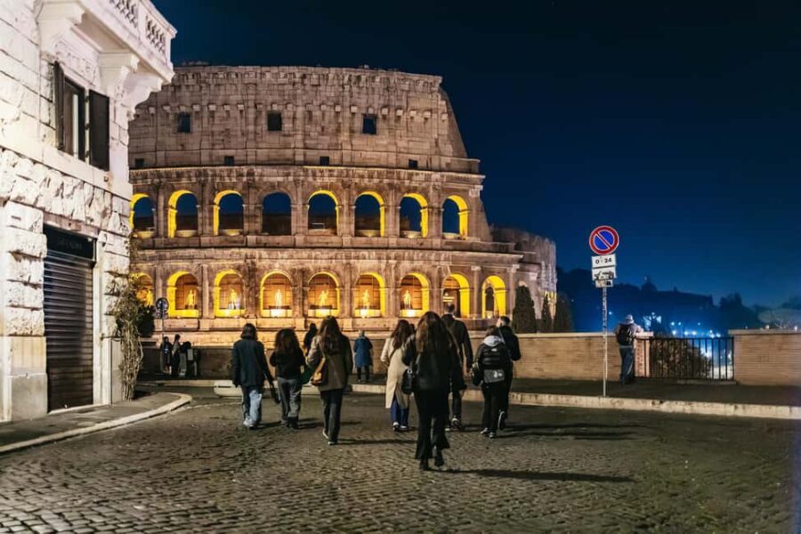 Rome: Small Group City Highlights Moonlight Walking Tour - The Itinerary in Detail