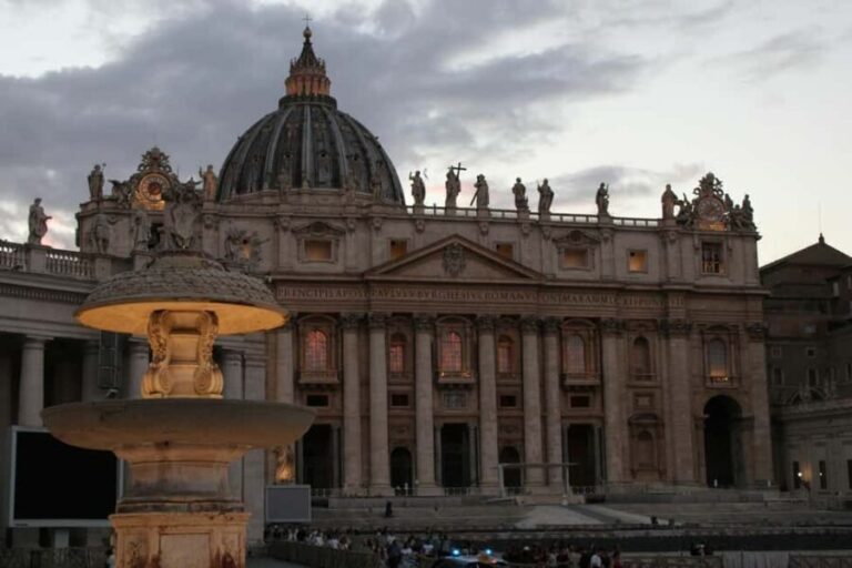 Rome: St. Peters Basilica Reserved Entrance + Audio Guide - Additional Considerations