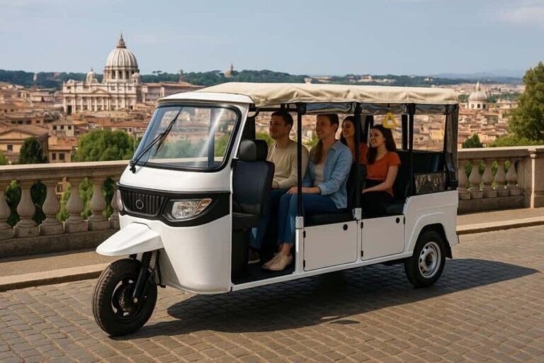Rome: Timeless Electric Tuk-Tuk Photography Service - Why Choose the Electric Tuk Tuk Tour in Rome?
