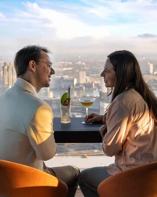Rotterdam: Celest Entry with Cocktail & View Experience - A Closer Look at the Experience