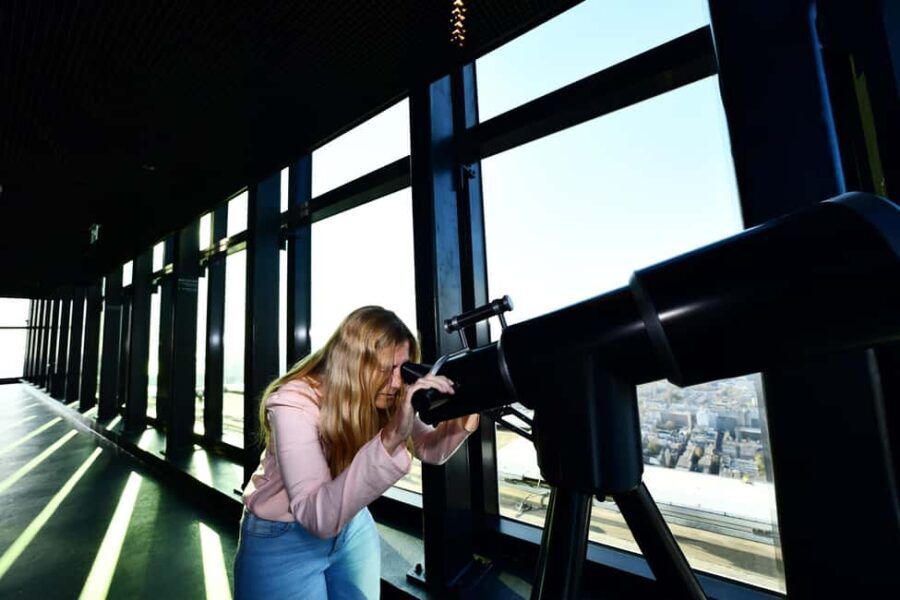 Rotterdam: Celest Entry with Coffee or Tea & Pastry - The Experience: Views, Coffee, and a Touch of Literature