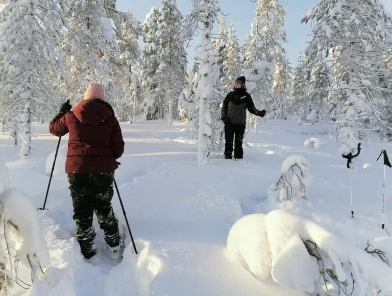 Rovaniemi: Private 3h Snowshoeing hike - Authentic Local Touches