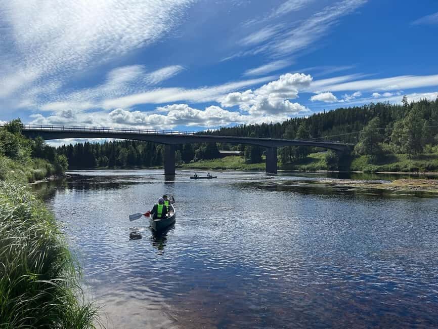 Sälen: Fulunäs to Sälen Canoe Tour - The Itinerary and Water Conditions