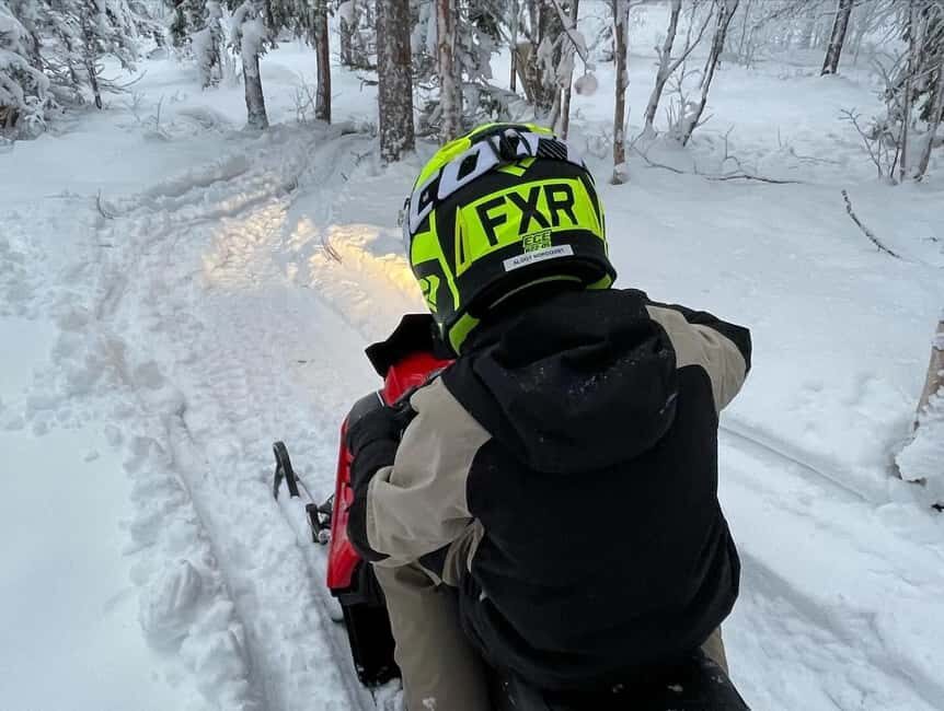 Sälen: Mini Snowmobile Adventure on Private Track - The Experience of Snowmobiling in Sälen