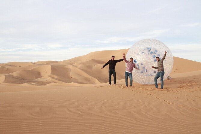 Sanding Ball in Merzouga: Experience the sand dunes on a zorbing activity - What Makes the Sanding Ball Activity Special?