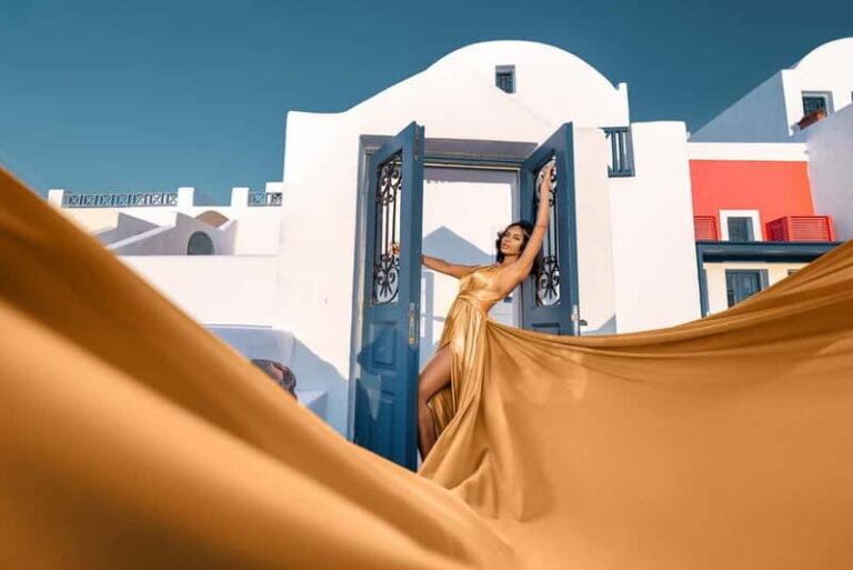 Santorini: Flying Dress Photoshoot - The Value of the Experience