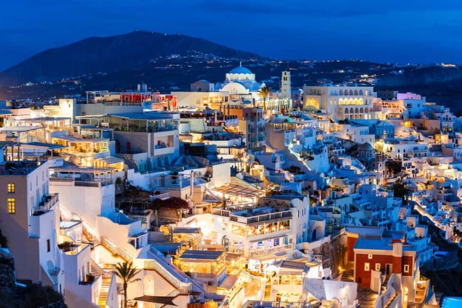 Santorini: Night Experience - Private Guided Tour - Transportation & Duration