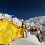 Santorini: Private Flying Dress Photoshoot at Blue Domes - The Itinerary and Location Highlights