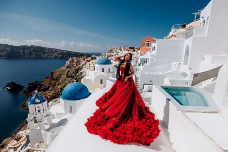 Santorini: Private Flying Dress Photoshoot Experience - Is it Worth the Price?