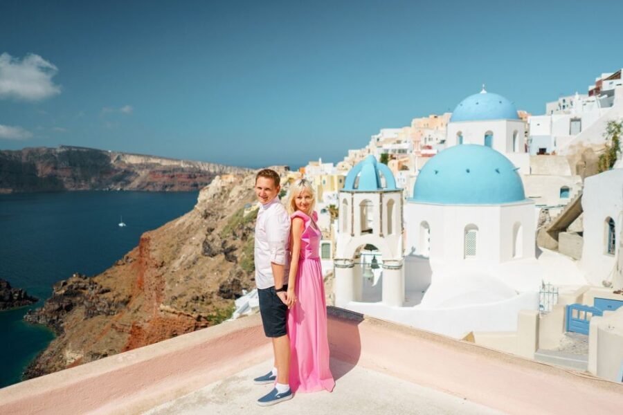 Santorini: Private Shore Excursion to Oia & Black Beach - Transportation and Comfort