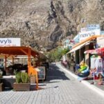 Santorini: Red Beach, Black Sand Beach w/ Lunch and Sunbeds - What to Expect During the Day