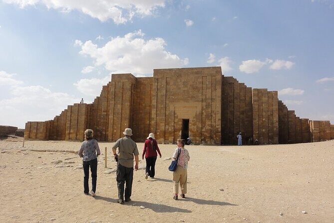 Saqqara pyramids and tombs, Giza three pyramids and Memphis - The Value of This Tour