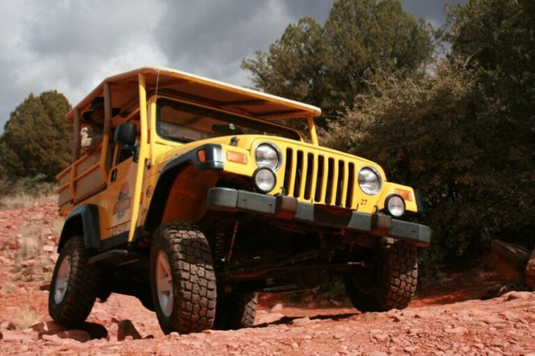 Sedona: PRIVATE Extreme Diamondback Gulch 4x4 Jeep Tour - How the Experience Breaks Down