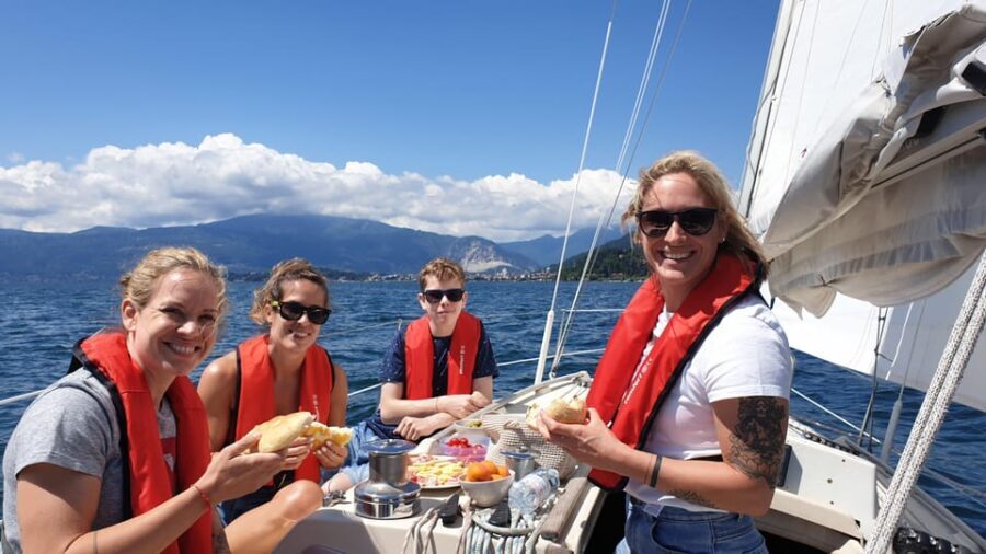 Segeltour mit Skipper - Cannero Riviera am LagoMaggiore - The Value of the Tour