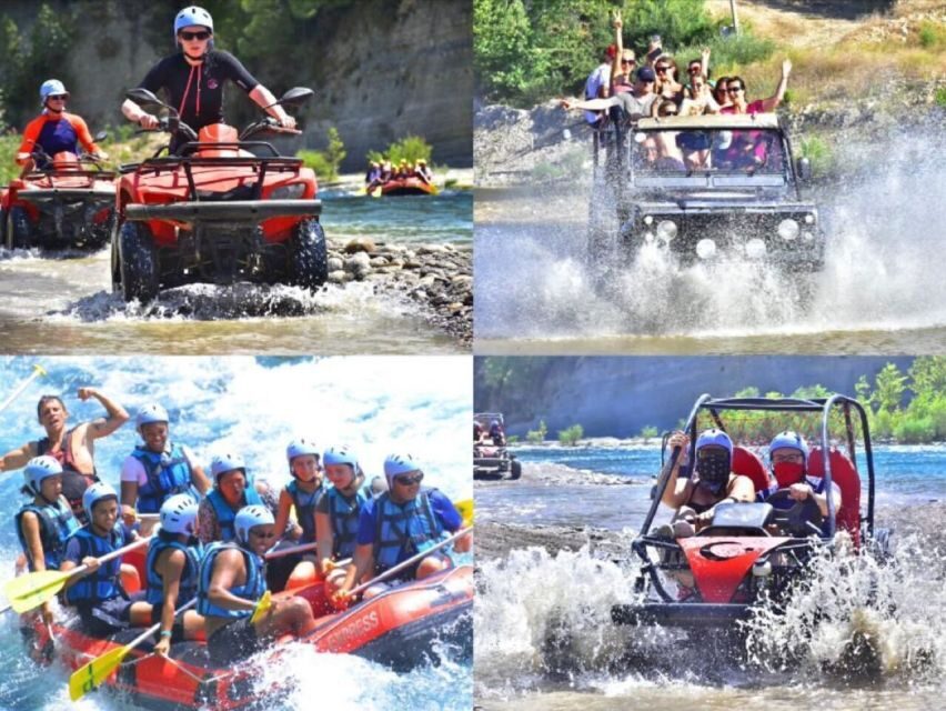 Side/Antalya: Jeep, Buggy, Rafting & Zipline Tour with lunch - The Experience in Detail