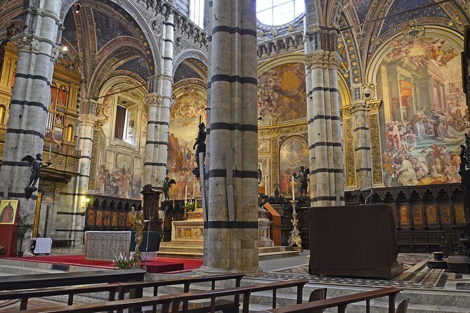 Siena Guided Tour with Cathedral and Optional Crypt & Museum - Inside the Siena Cathedral