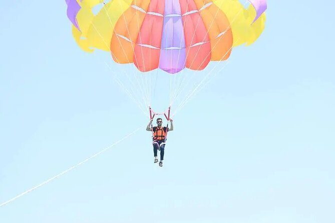 Sky-High Thrills Parasailing over Sharm El Shaikh's Crystal Water - The Realities of Booking and Pricing