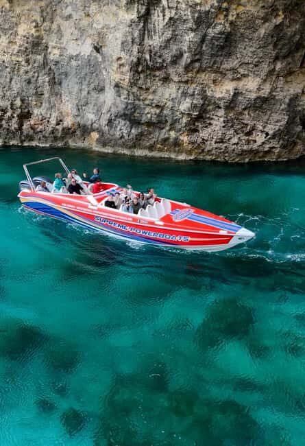 Sliema: Powerboat to Comino Caves & Blue Lagoon with a Swim - Practical Details