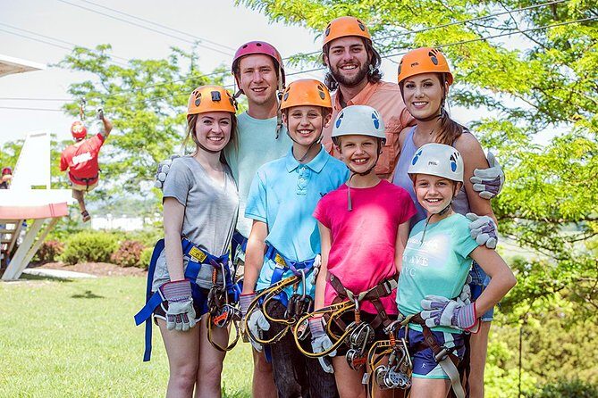 Small-Group 7-Line Zipline Activity at Sevierville Nature Park - An Introduction to the Zipline Experience in Sevierville