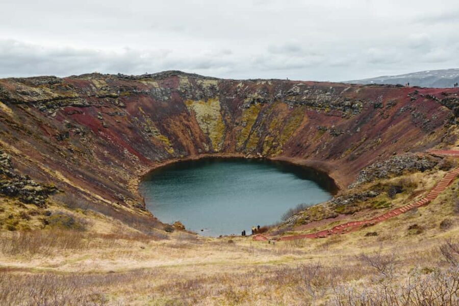 Small Group Golden Circle Tour w/ Kerid & Tomato Farm Visit - Gullfoss Waterfall’s Power