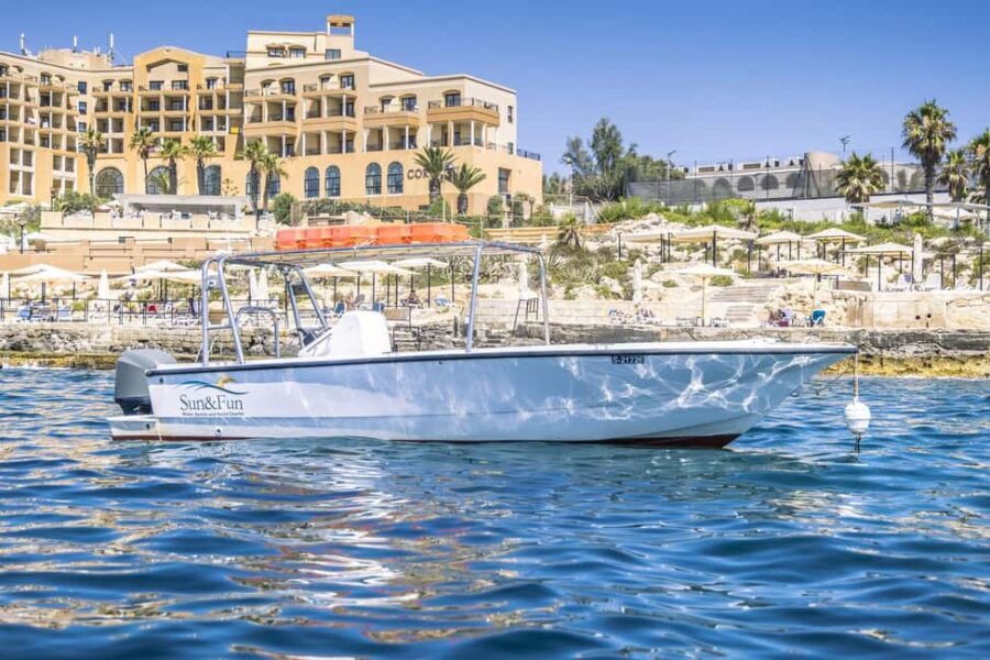St Julian's: Private Boat Charter with Captain - Practical Details