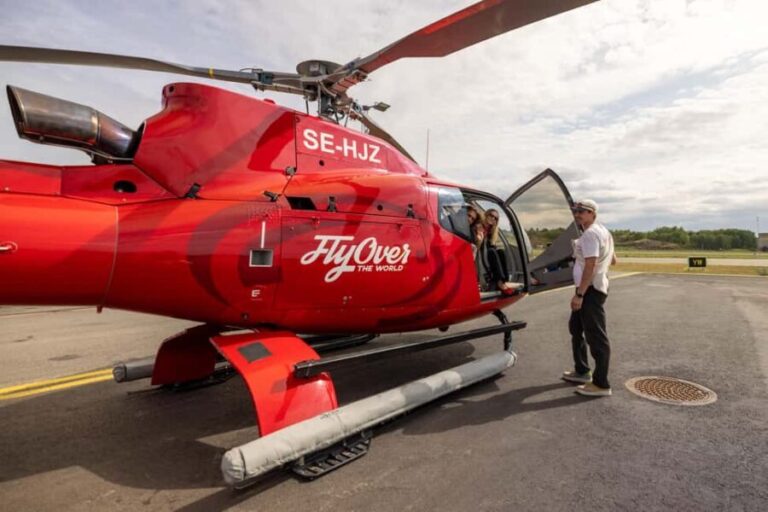 Stockholm 20-minute Private Helicopter Tour - The Experience: Sound, Sight, and Sensation