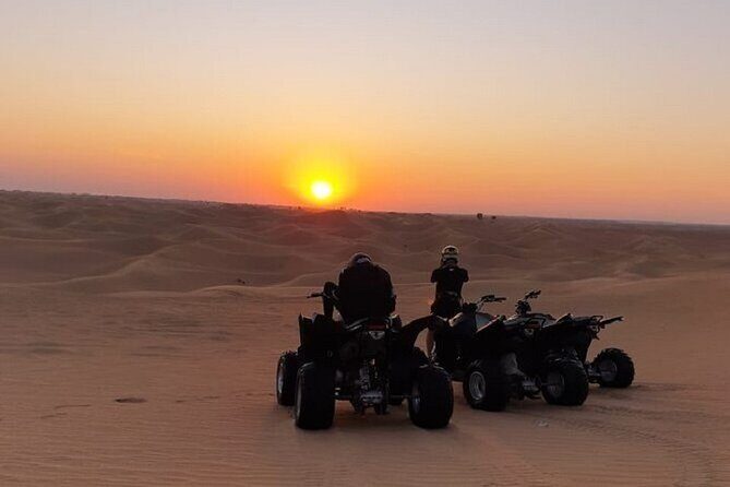 Sunset Quad Bike Safari With Camel Trek, Live Shows and Dinner - What You Need to Know Before Booking