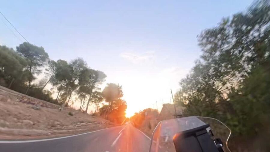 SUNSET TOUR BY MOTORCYCLE IN MALLORCA - Key Points