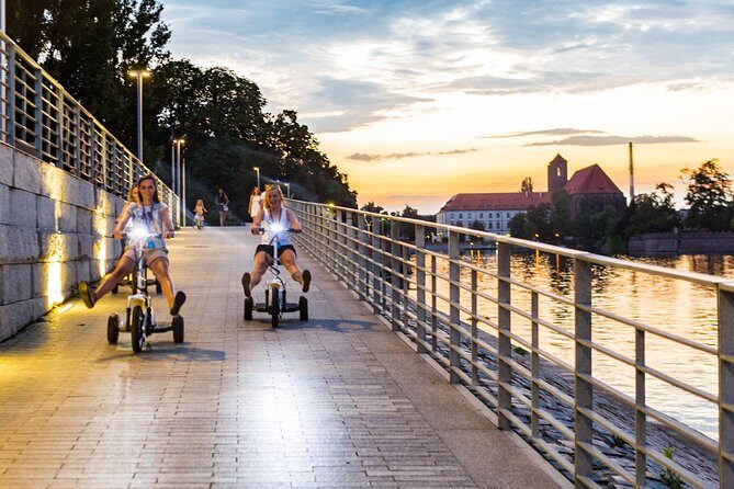 The Grand E-Scooter (3 wheeler) Tour of Wroclaw - everyday tour at 9:30 am - The Value of a Guided E-Scooter Tour