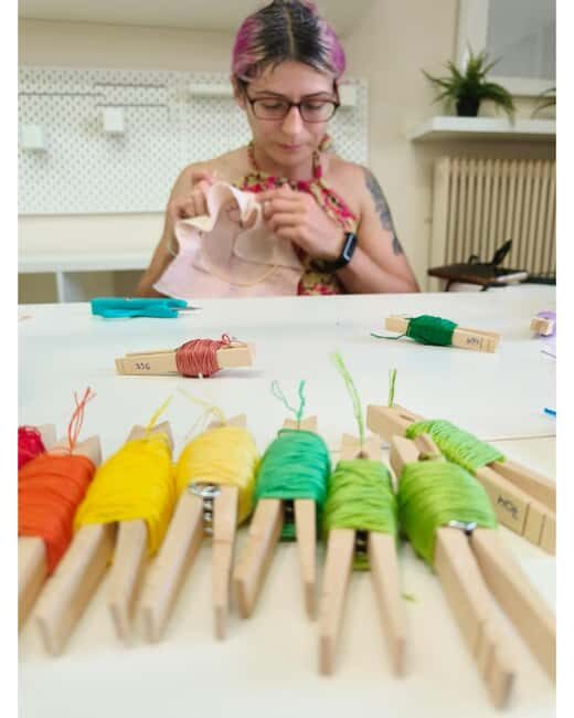 Thessaloniki: Embroidery workshops. A creative slow craft experience. - What to Expect from the Workshop