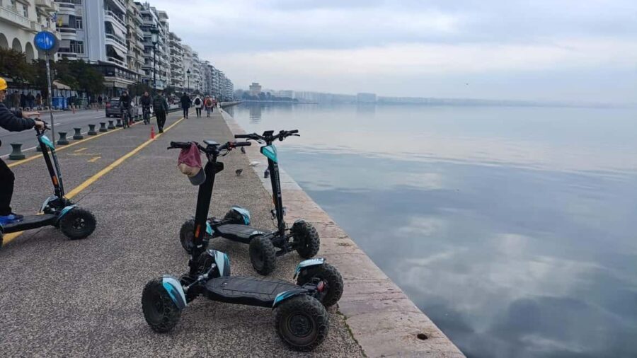 Thessaloniki: Guided Electric ATV Night Tour - The Route and Key Stops