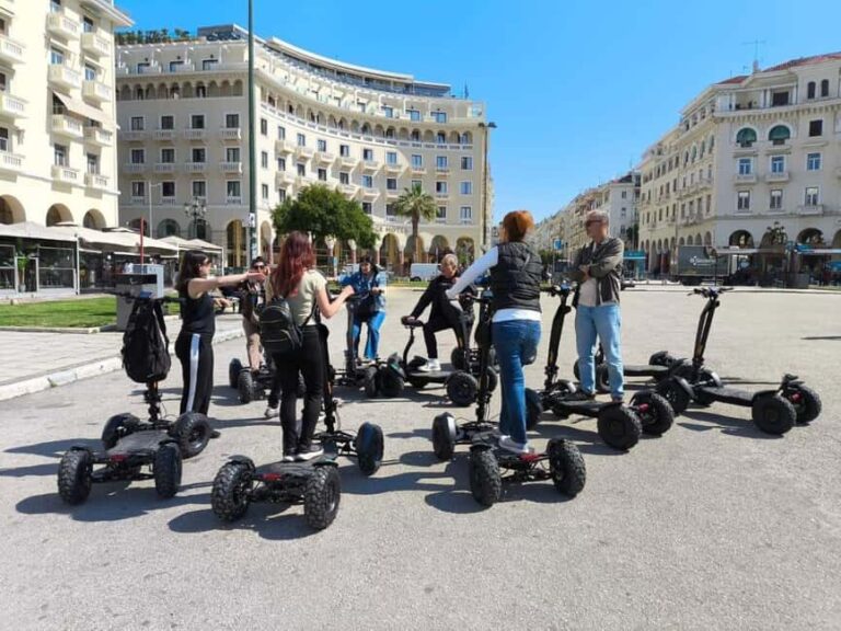 Thessalonikis Highlights Small Electric ATV Tour - The Experience: What It Feels Like