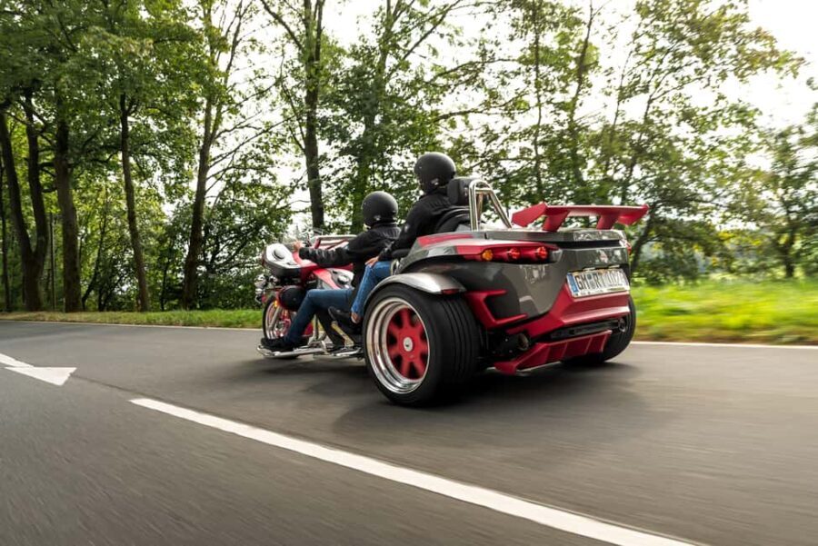 Trike rental in Lindlar | Drive with your car license - Who Will Love This Experience?