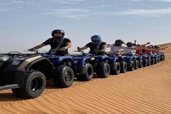 Ultimate Desert Experience Quad Bike, Sandboarding, Camel Ride - Authentic Experiences Highlighted by Reviewers