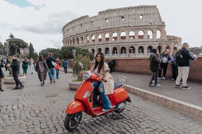 Vespa Ride in Rome Streets with Photography - The Itinerary: Exploring Rome’s Scenic Highlights